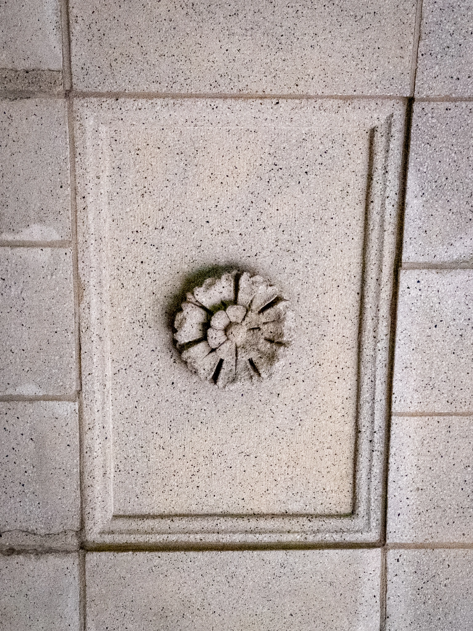 Architectural Detail at the Saxon House Entry